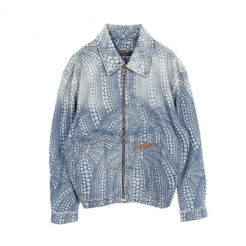 路易威登 LV YK 全印花南瓜牛仔外套 #52 RM232H YN3 HOA30W 棉質-0