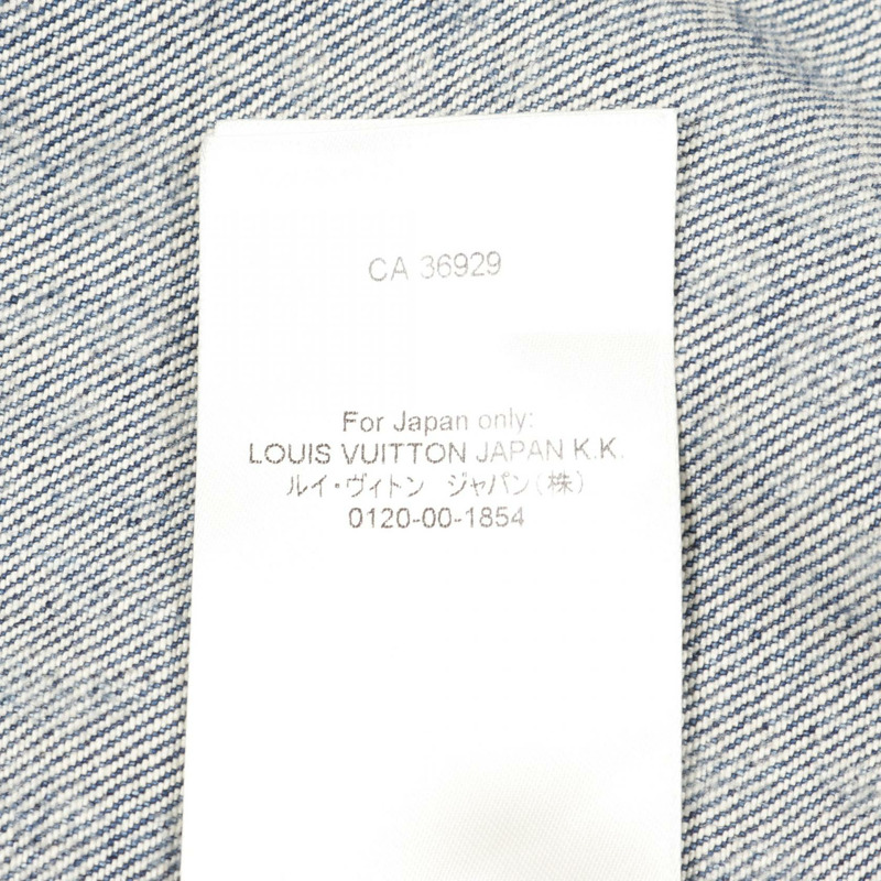 路易威登 LV YK 全印花南瓜牛仔外套 #52 RM232H YN3 HOA30W 棉質-3