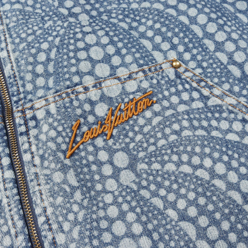 路易威登 LV YK 全印花南瓜牛仔外套 #52 RM232H YN3 HOA30W 棉質-8