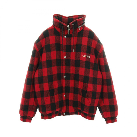 CELINE 夾克 其他款式 羊毛 紅色 黑色 二手 男士