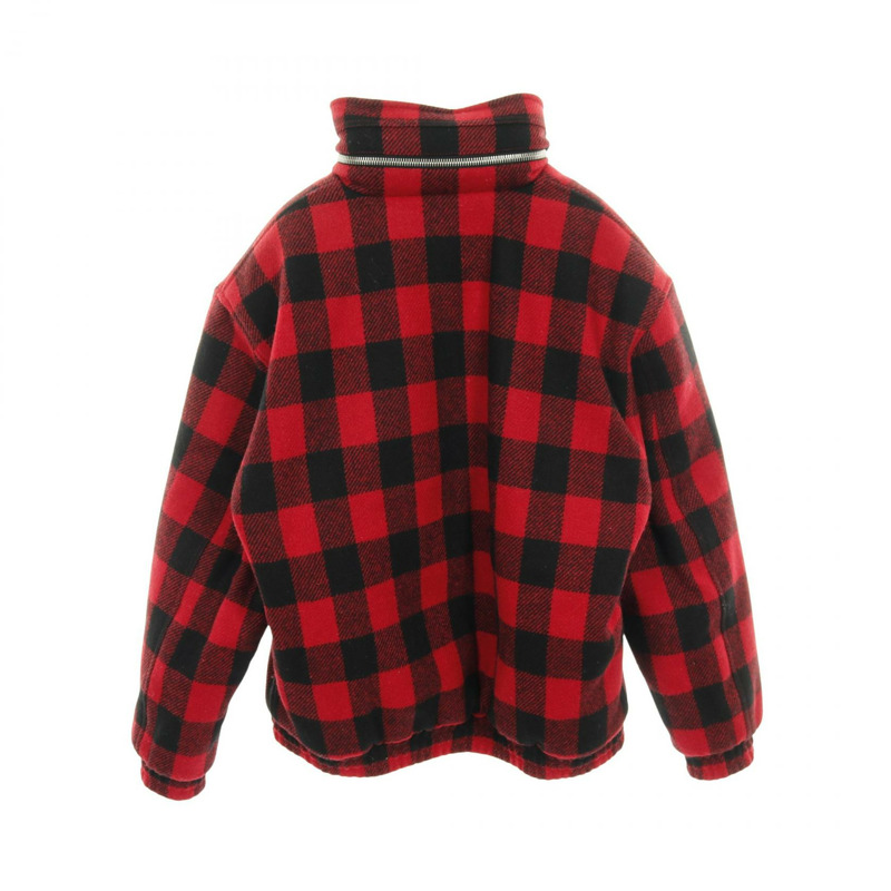 CELINE 夾克 其他款式 羊毛 紅色 黑色 二手 男士-1