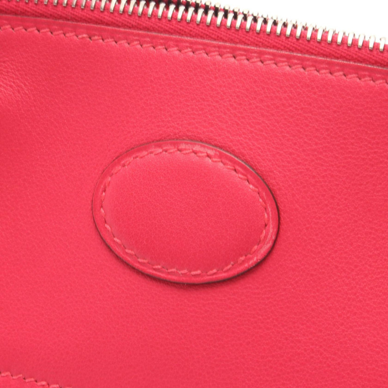 愛馬仕 Bolide 27 單肩手提包，Swift 皮革，玫瑰金，二手，女士，SHW C-9