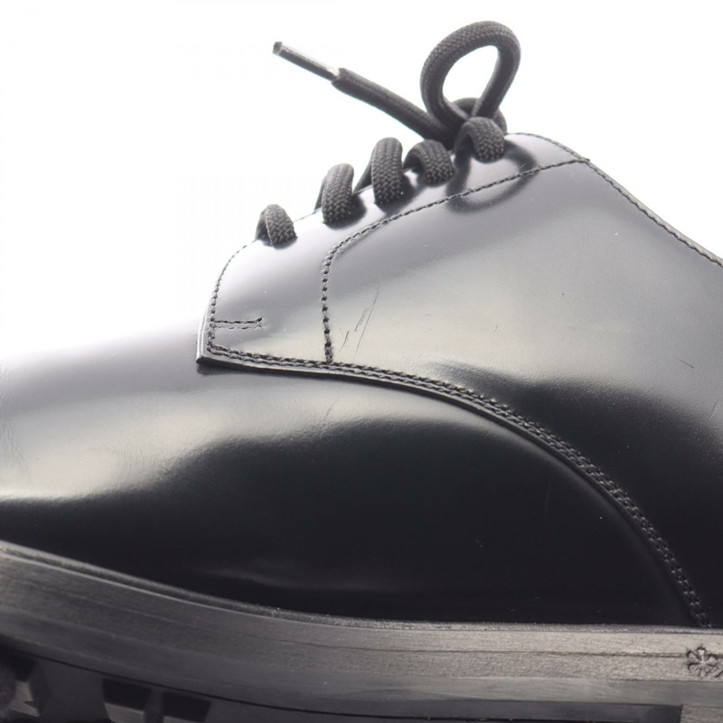 路易威登 (LOUIS VUITTON) × NIGO Voltaire 系列 Richelieu 男款黑色真皮皮正裝鞋-13