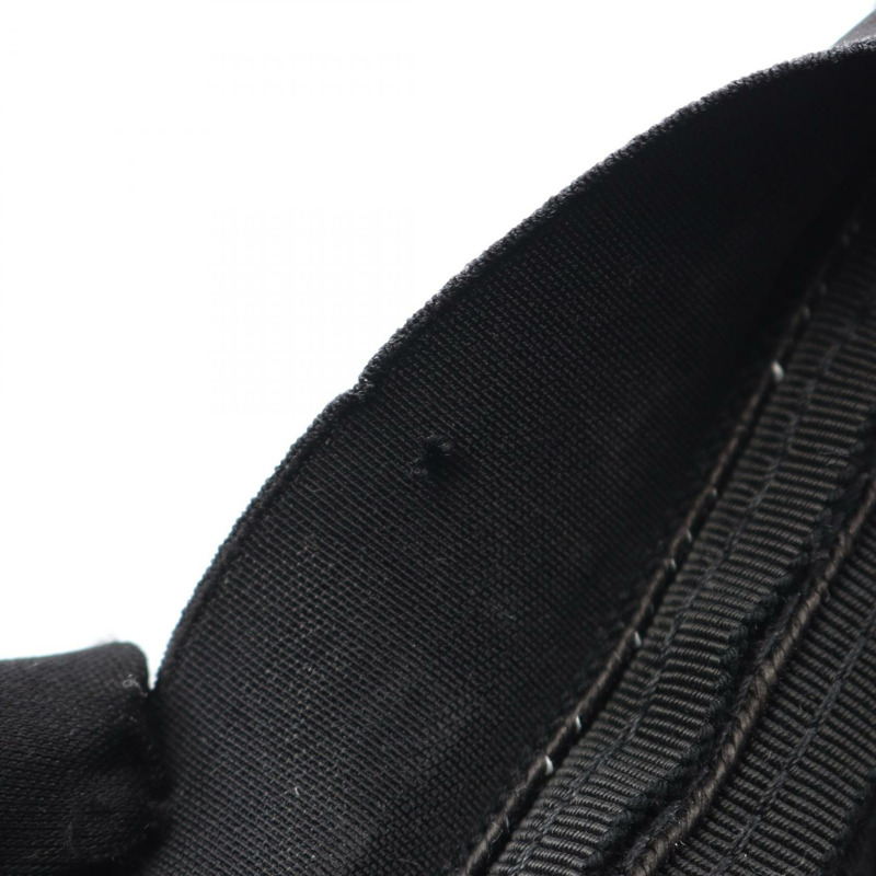 香奈兒 COCO 標誌女式帽子，62厘米，黑色/白色，二手。-5