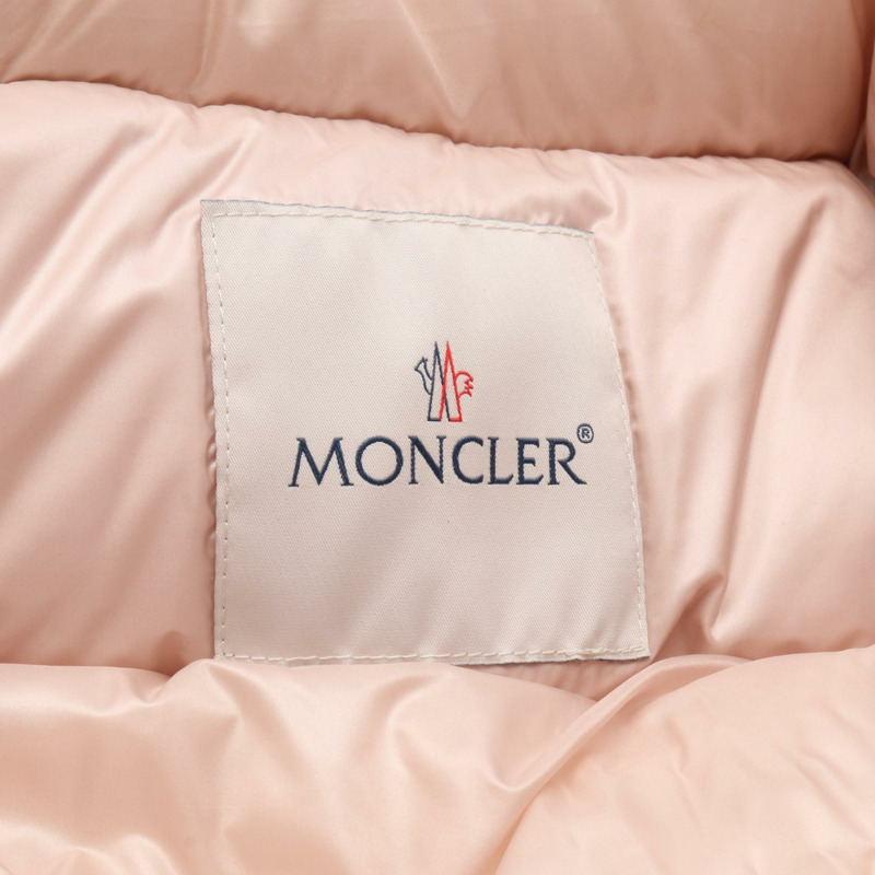 MONCLER COCHEVIS 羽絨外套 尼龍 粉紅 #2 二手 女款-2