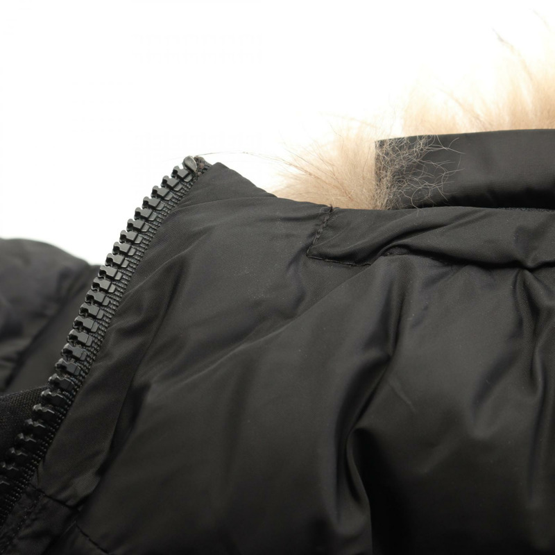 MONCLER CLIO 羽絨外套 尼龍 黑 二手 女款-5