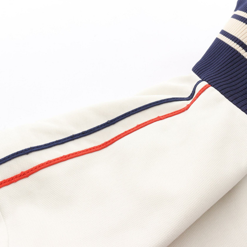 GUCCI 外套 其他款式 752285 聚酯纖維/棉 白色 海軍藍 紅色 二手 男款-8