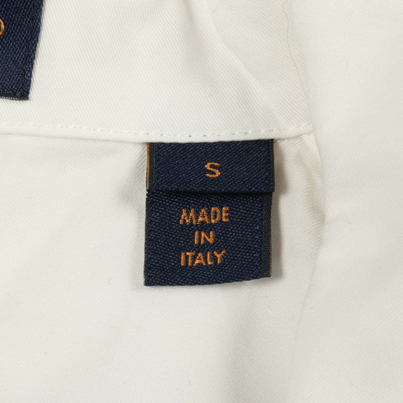 路易威登 (LOUIS VUITTON) 花卉刺繡襯衫上衣,白色,棉質,二手,男士S碼,售價RM241。-4