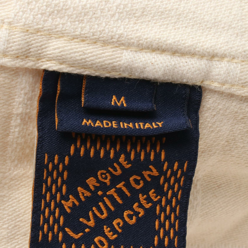 路易威登 Damier 短袖牛仔襯衫上衣 #M RM242MM KCS HRS35W 棉-4