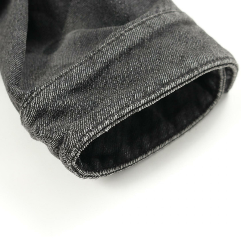 路易威登 (LOUIS VUITTON) 巨型 Monogram 牛仔外套 HSA15W 純棉黑二手男款 #46-7