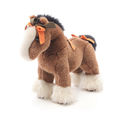 愛馬仕 Hermy ppm 毛絨玩具，麂皮絨材質，棕色、米色、黑色，二手，女士款