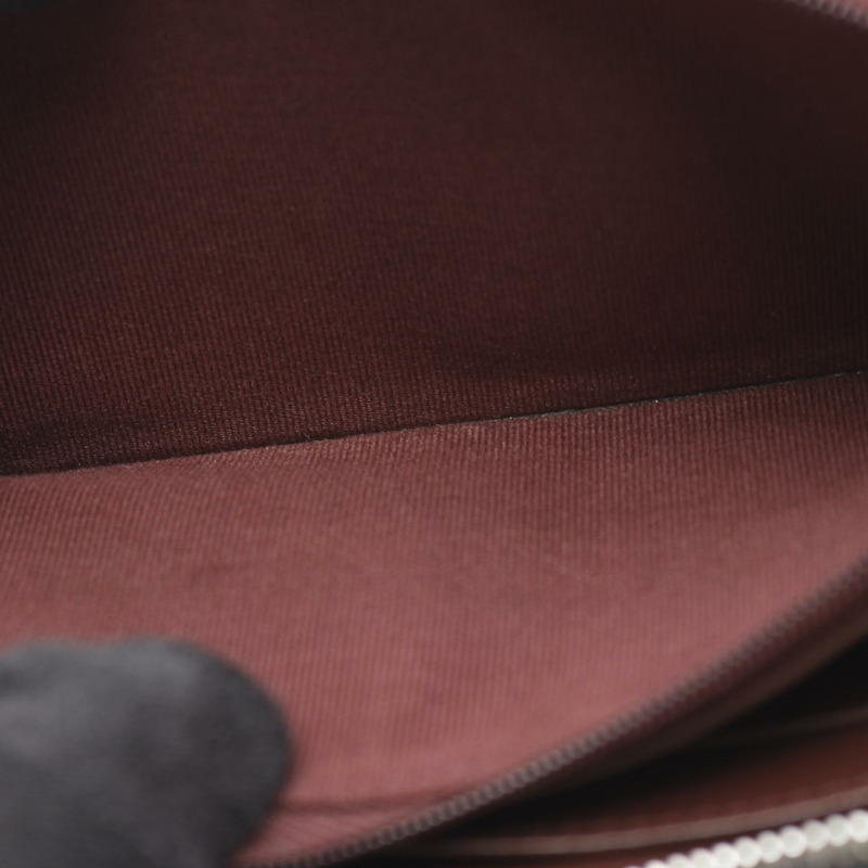 香奈兒經典長拉鍊絎縫皮夾 AP0242 小牛皮 黑色 二手-6