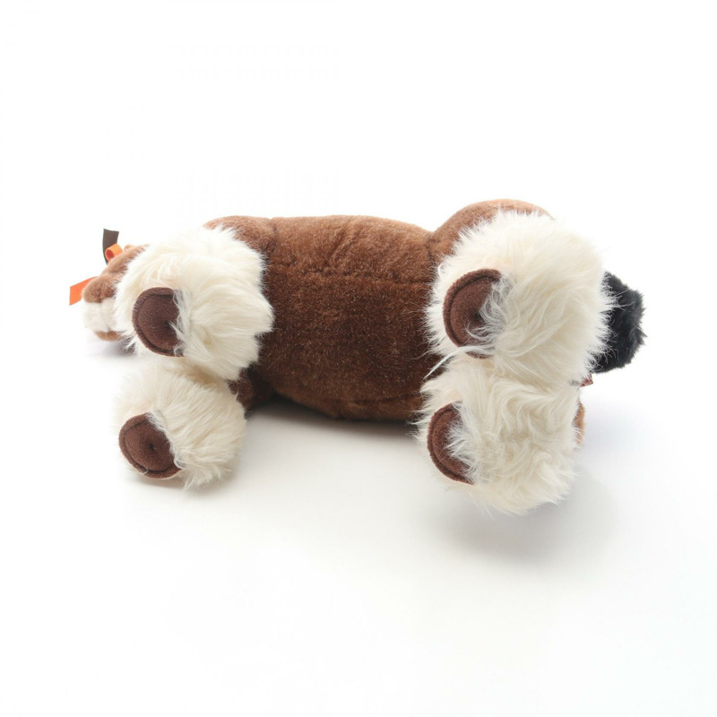 愛馬仕 Elmy PM 毛絨玩具 H400055M 00 棕色麂皮絨腈綸材質,二手女款-3