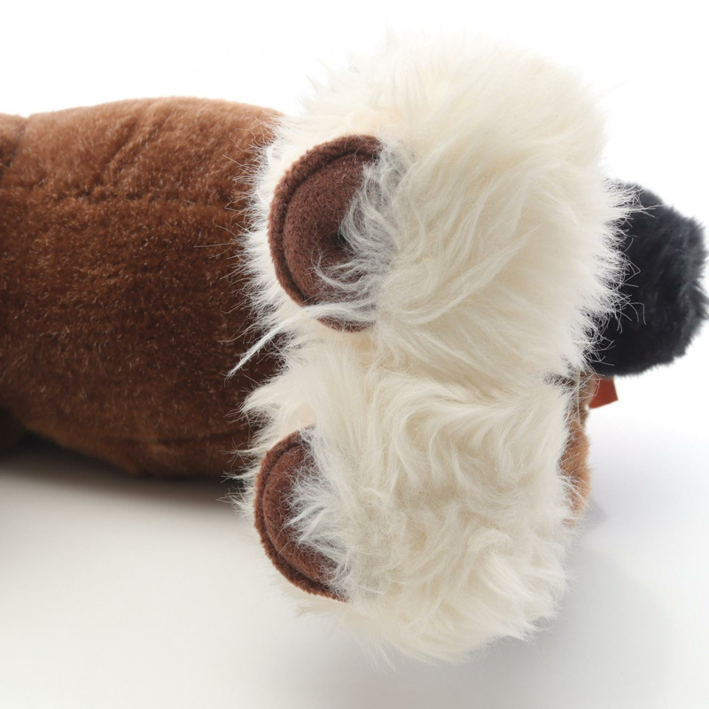 愛馬仕 Elmy PM 毛絨玩具 H400055M 00 棕色麂皮絨腈綸材質,二手女款-8