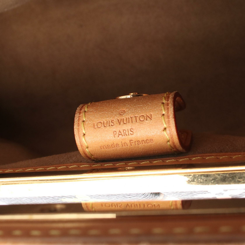 路易威登 Judy MM 舒爾德手提包 M40256 Monogram Multicolor 黑色皮革-3