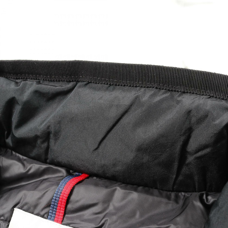 MONCLER ROSE 女士連帽拉鍊羽絨服,聚酯材質,黑色,0號,二手-5