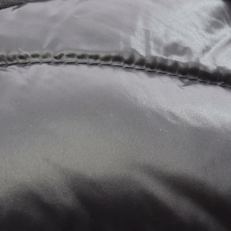 MONCLER 女士連帽拉鍊羽絨服,尼龍棉混紡,黑色,XS碼,二手-9