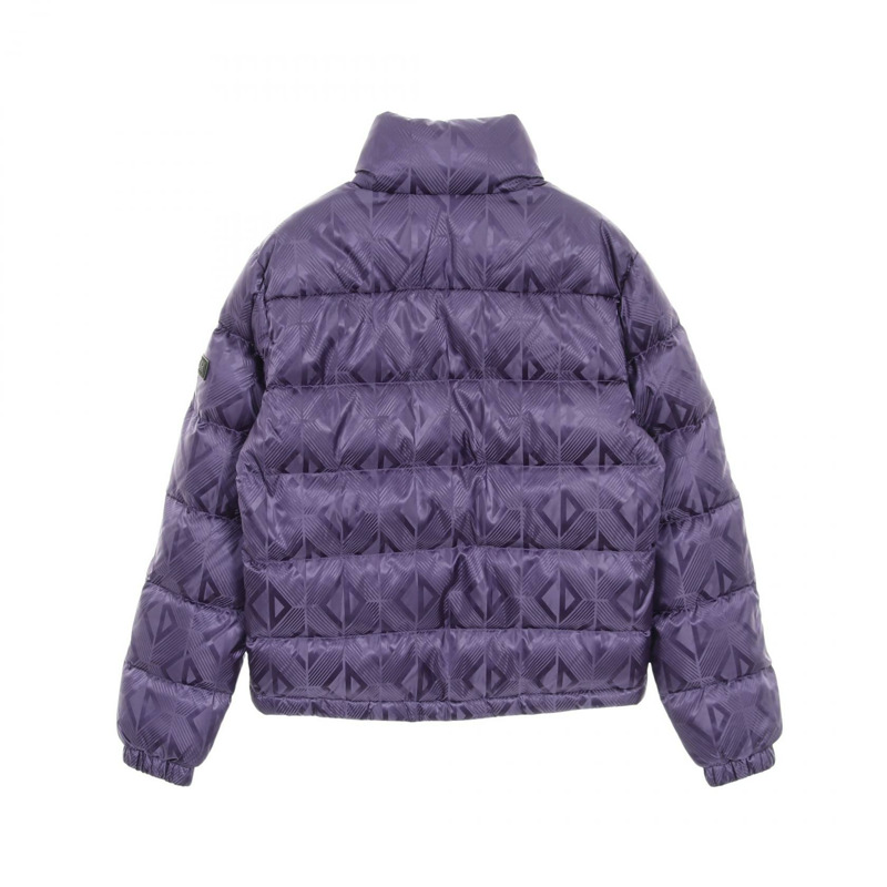 Dior CD 鑽石羽絨服,拉鍊尼龍紫色 #42 二手男款-1