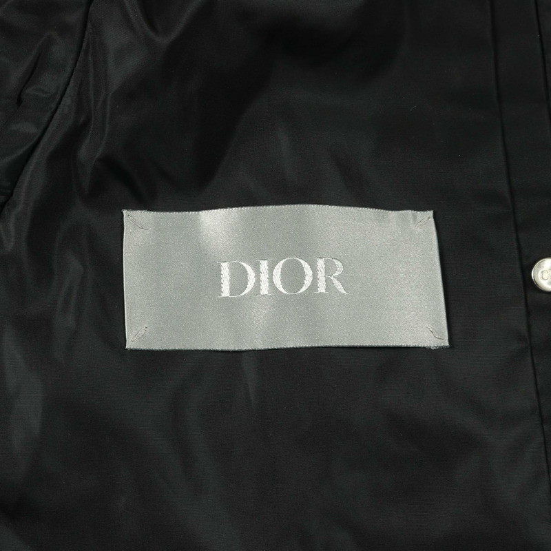 Dior CD 鑽石羽絨服,拉鍊尼龍紫色 #42 二手男款-2