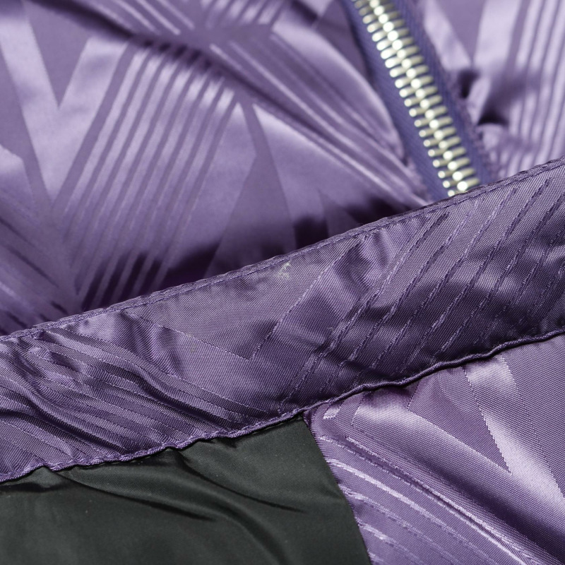 Dior CD 鑽石羽絨服,拉鍊尼龍紫色 #42 二手男款-4