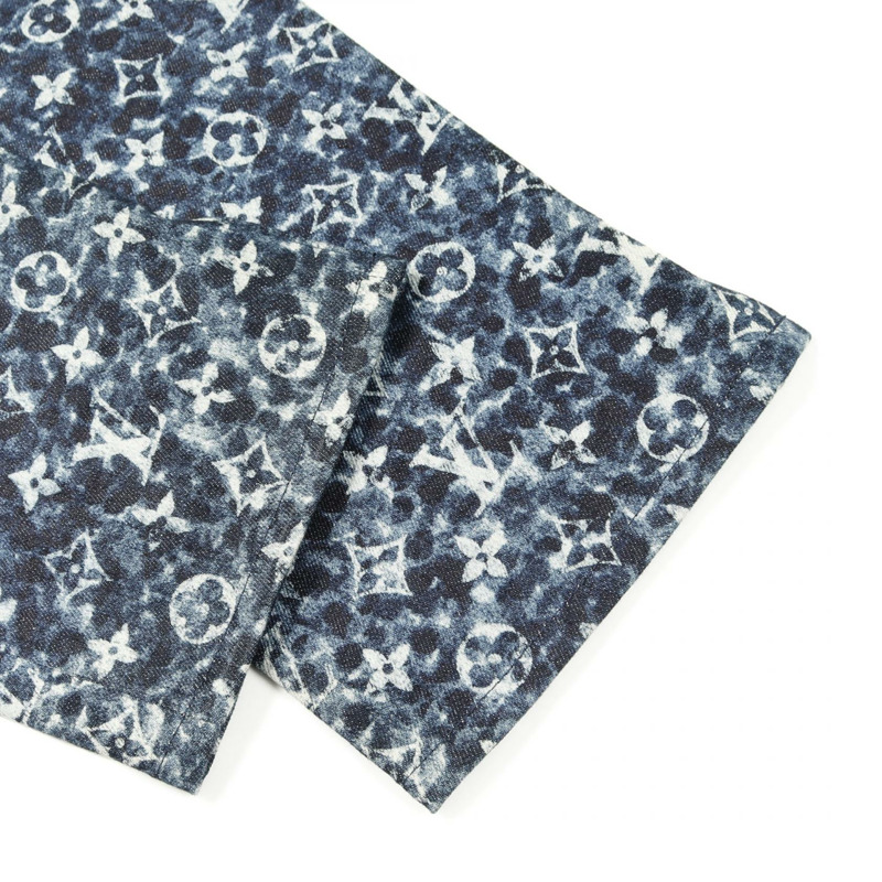 路易威登 Monogram 牛仔褲 HPD15W 棉質海軍藍，二手男款 30 碼-6