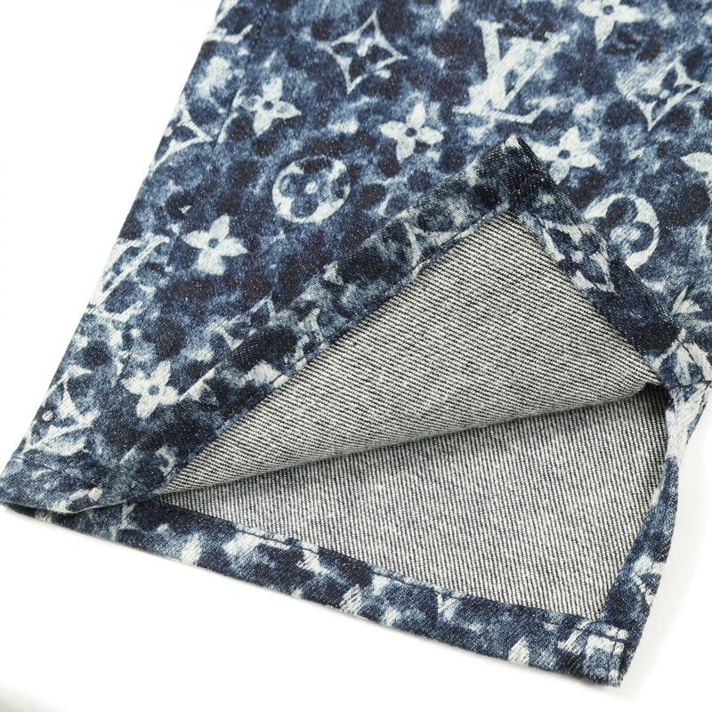 路易威登 Monogram 牛仔褲 HPD15W 棉質海軍藍，二手男款 30 碼-7