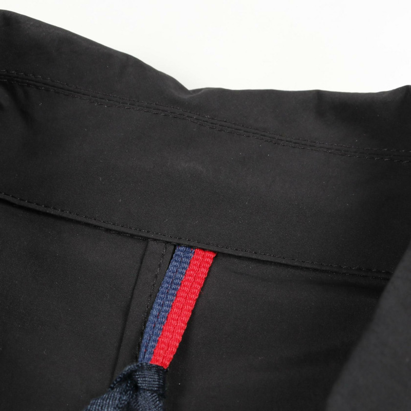 MONCLER ROCHE 黑色聚酯風衣（二手女）-9