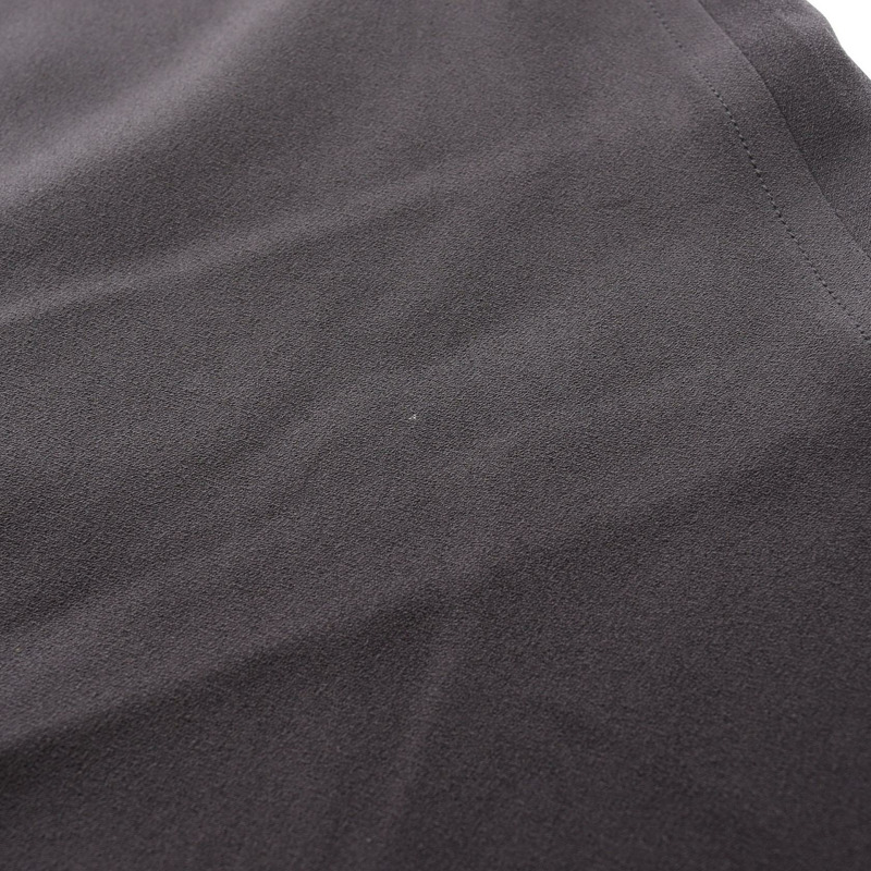 PRADA 緞面貂皮半身裙,人造絲混紡,黑色,40碼,二手女裝-9