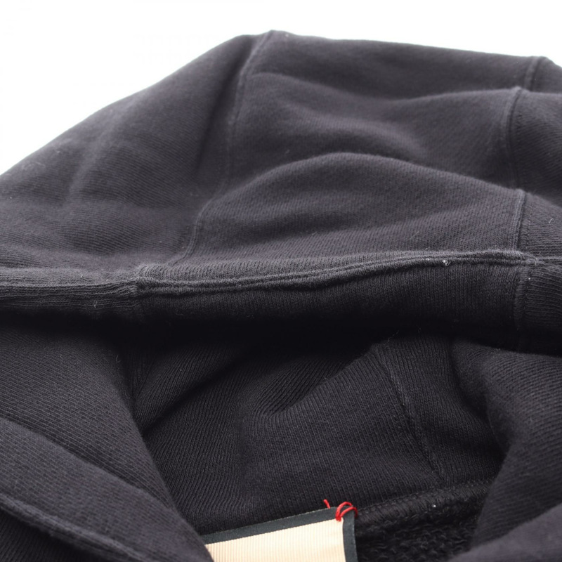 GUCCI Logo 連帽衫，純棉材質，黑白配色，M 碼，二手女款-7