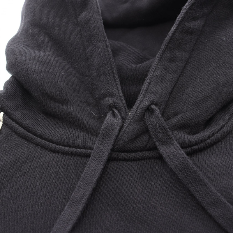 GUCCI Logo 連帽衫，純棉材質，黑白配色，M 碼，二手女款-8