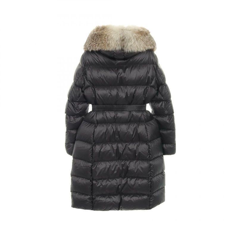 MONCLER BOEDIC 羽絨外套 尼龍 黑色 二手 女款-1