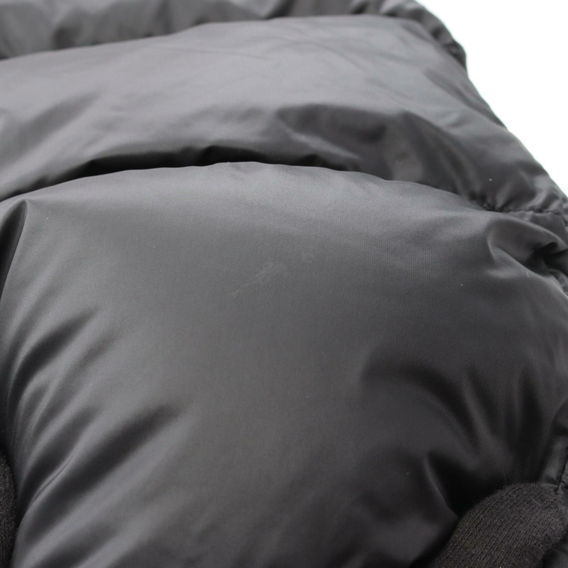 MONCLER BOEDIC 羽絨外套 尼龍 黑色 二手 女款-11