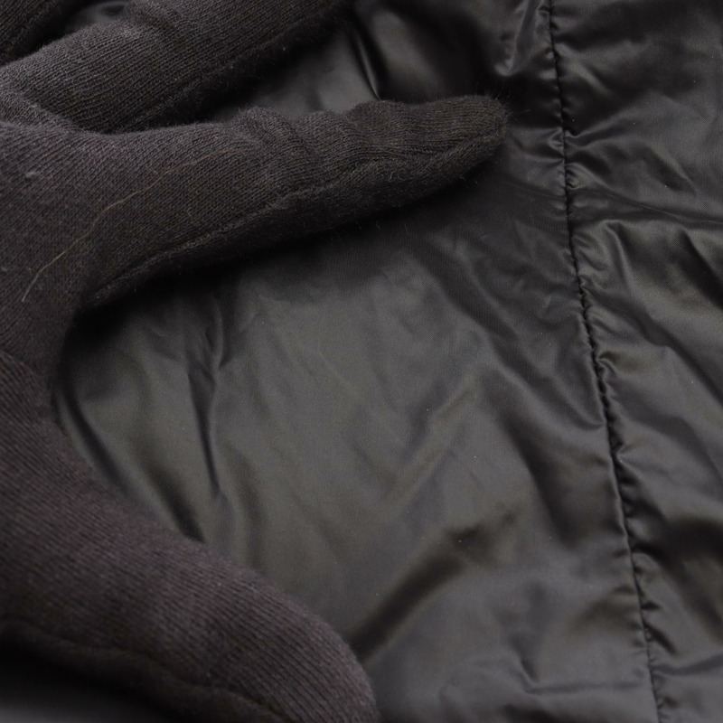 MONCLER BOEDIC 羽絨外套 尼龍 黑色 二手 女款-13