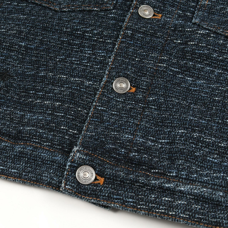 Dior BEE 刺繡其他夾克 222V11A3514 棉質海軍藍二手女裝-4