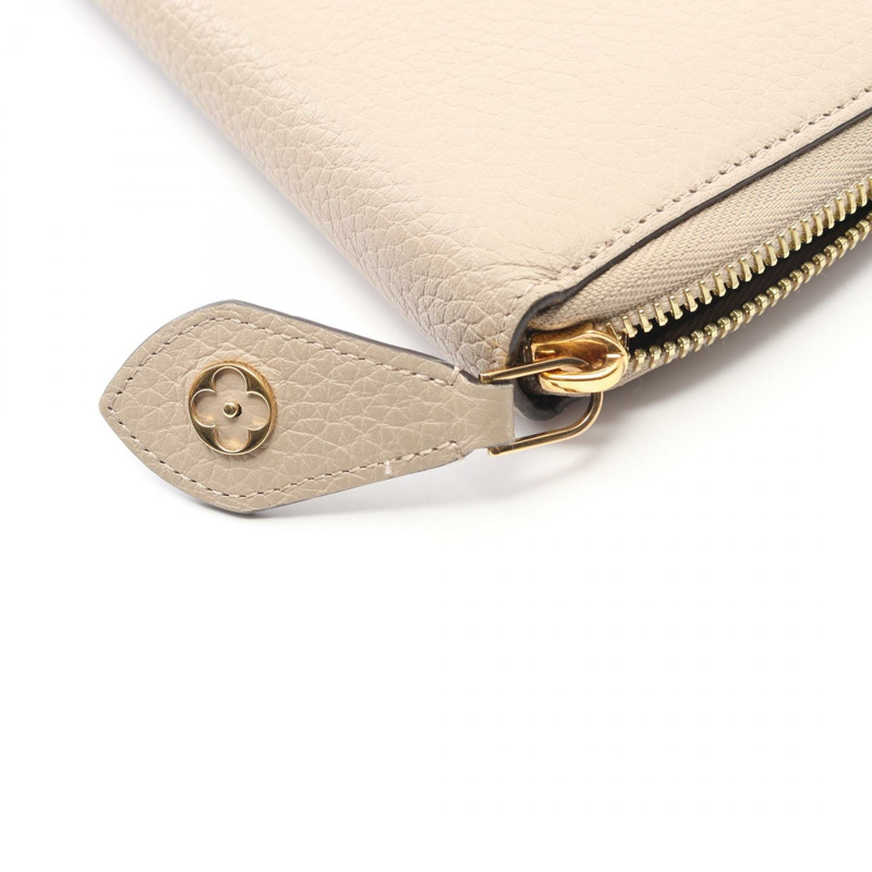 路易威登 Portefeuille Comet 長皮夾 M63104 Taurillon 皮革 Galet 二手-5