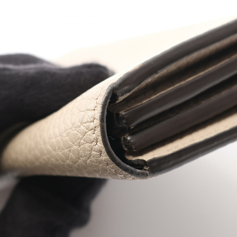 路易威登 Portefeuille Comet 長皮夾 M63104 Taurillon 皮革 Galet 二手-7