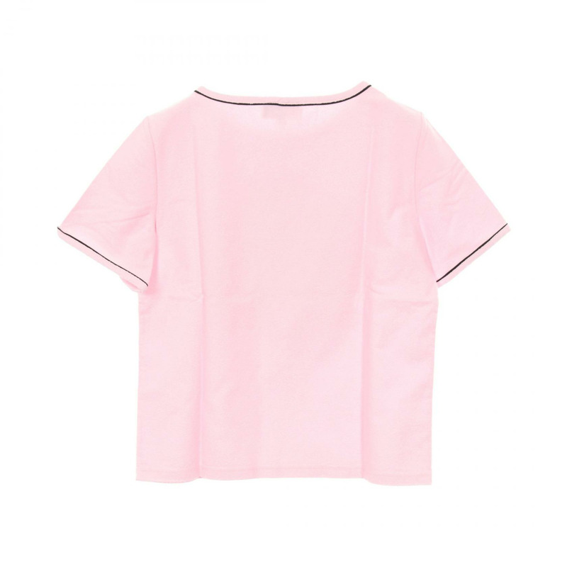 香奈兒 (CHANEL) LA PAUSA 早春度假系列 T 卹上衣 P60455V38022 純棉 粉紅色 二手 #38-1