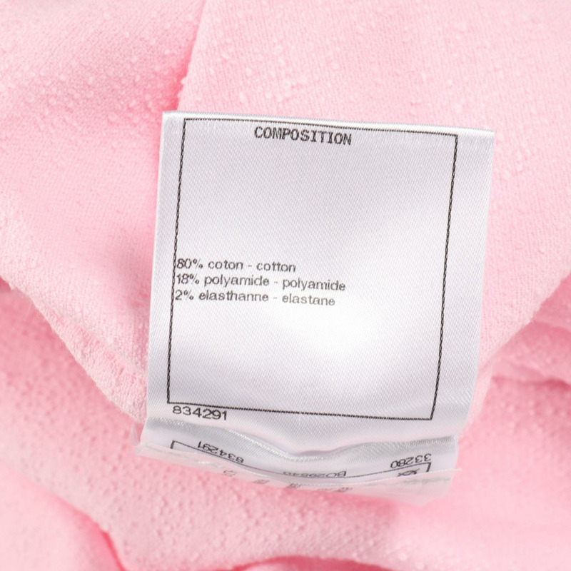 香奈兒 (CHANEL) LA PAUSA 早春度假系列 T 卹上衣 P60455V38022 純棉 粉紅色 二手 #38-3