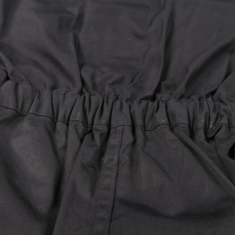 愛馬仕 (HERMES) 42號長洋裝 4E0646DV 純棉黑二手女裝-8