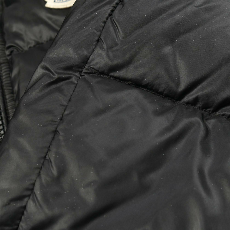 MONCLER BRAMANT 羽絨外套 #1 連帽衫 4181149 尼龍 黑色 二手 男款-6