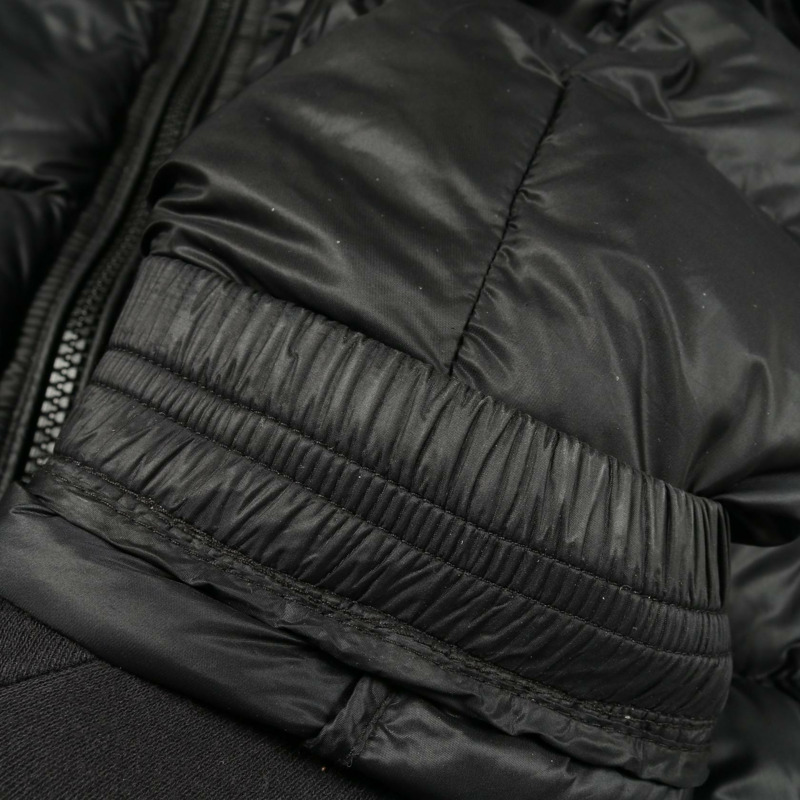 MONCLER BRAMANT 羽絨外套 #1 連帽衫 4181149 尼龍 黑色 二手 男款-10