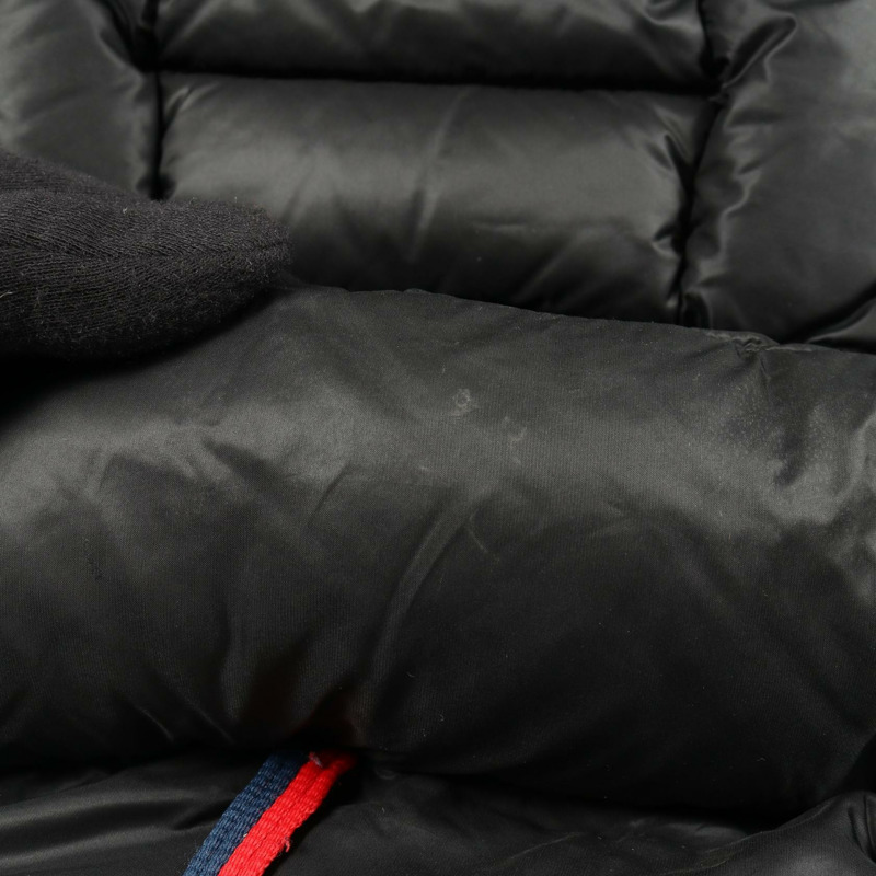 MONCLER BRAMANT 羽絨外套 #1 連帽衫 4181149 尼龍 黑色 二手 男款-13