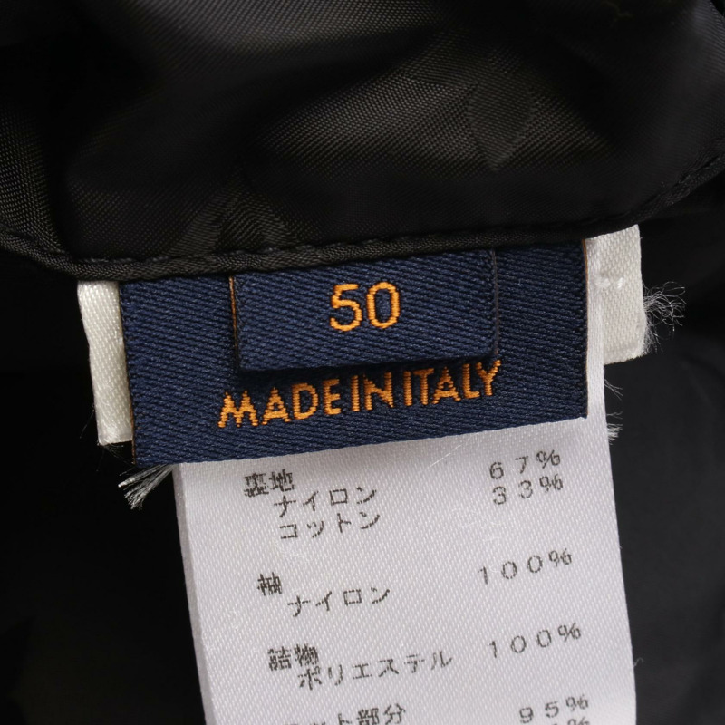 路易威登 Monogram 其他夾克 皮革 尼龍 黑色 二手 男士-6