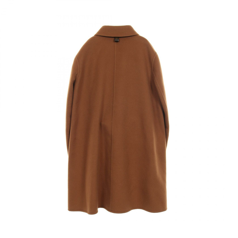 路易威登 Monogram 其他羊毛棕色二手女外套-1