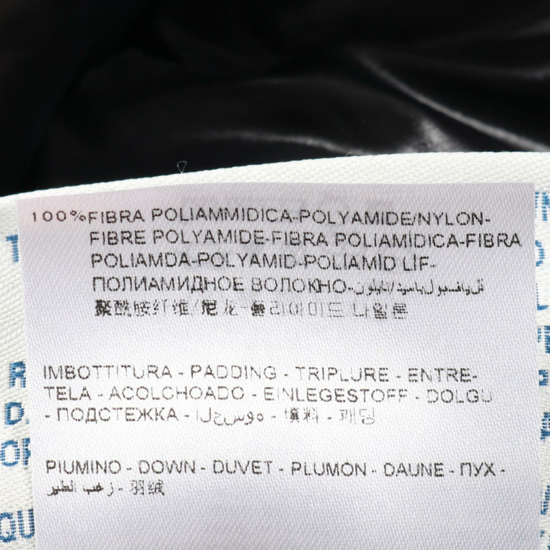 MONCLER LONTRE 尼龍黑色羽絨外套（二手女款）-3