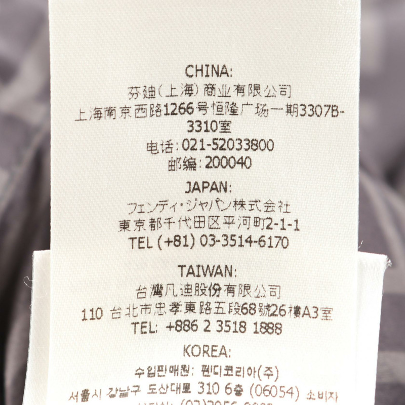 FENDI Zucca Pecan 羽絨雙面連帽外套，聚酯纖維，綠色，二手，男款-4