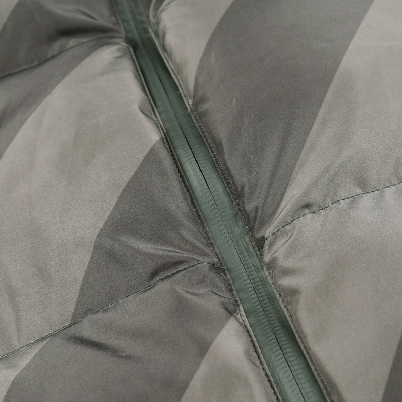 FENDI Zucca Pecan 羽絨雙面連帽外套，聚酯纖維，綠色，二手，男款-7