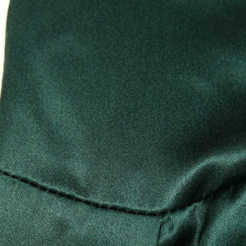 香奈兒 COCO 標誌紐扣 其他羊毛外套 綠色 二手 女士-9