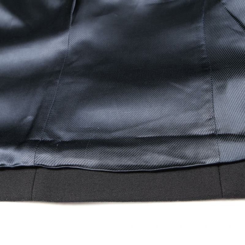 愛馬仕 Bascule 其他羊毛夾克 黑色 二手 女-5