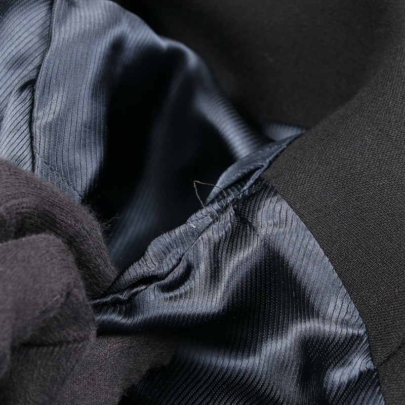 愛馬仕 Bascule 其他羊毛夾克 黑色 二手 女-6